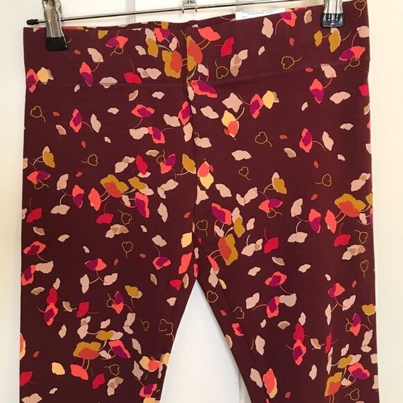 Mix It Knit Full Length Retro Petals Leggings - Picture 2 of 7